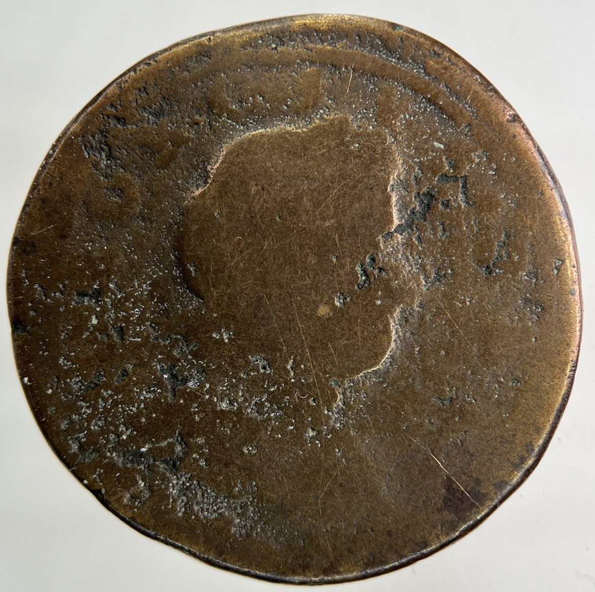 1723 George I 1st Half - Penny Coin | Fair Grade