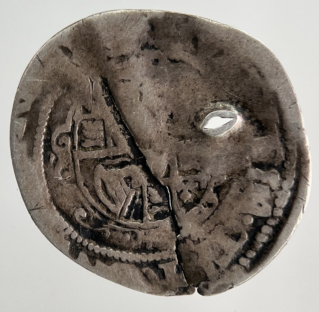British Charles I 1st Penny Hammered Silver Coin | Collectable Grade | a9153