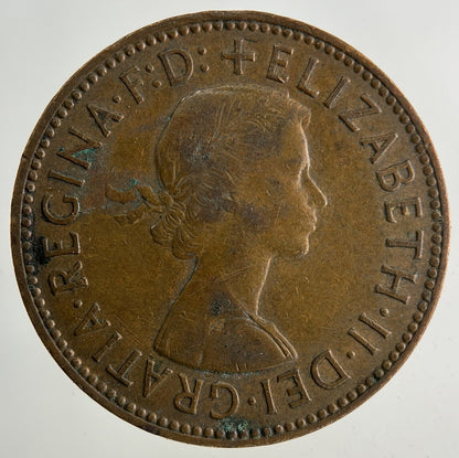 1959 Elizabeth II 2nd Half - Penny Coin | Fine Collectable Grade