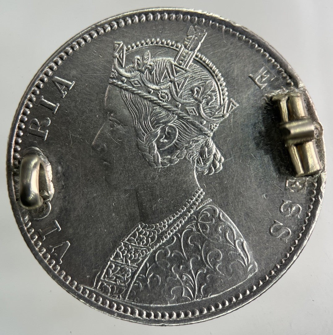 1888 Ex Mount India One Rupee Silver Coin | Very High Grade