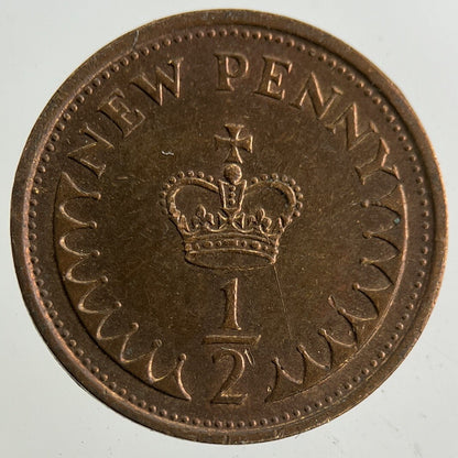 1981 Elizabeth II 2nd New 1/2 Half - Penny Coin | Fine Collectable Grade