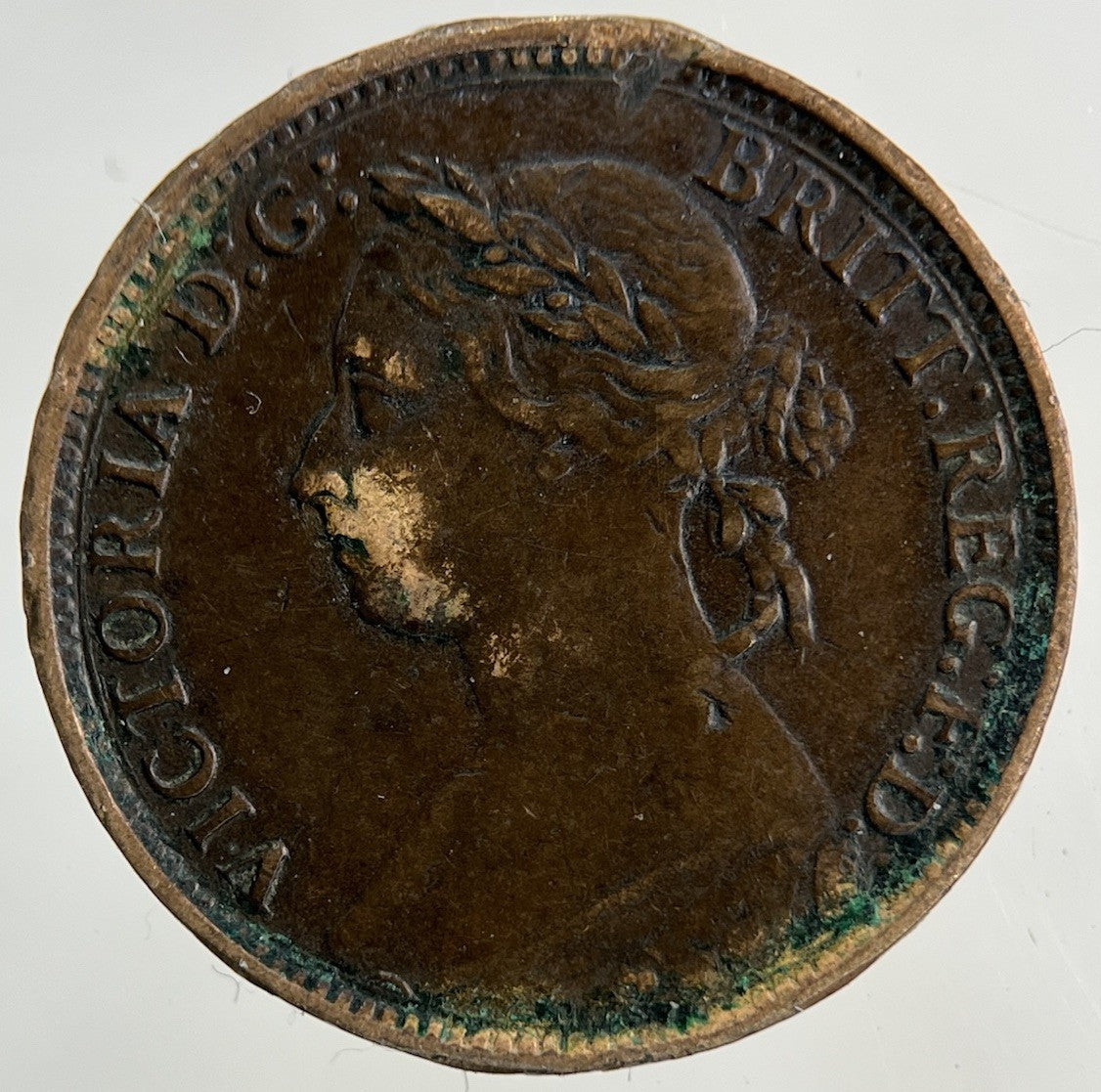 1885 Victoria Farthing Coin | Fine Collectable Grade