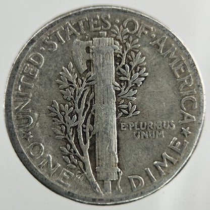 1944 US USA Mercury Dime Silver Coin | Collectable Grade