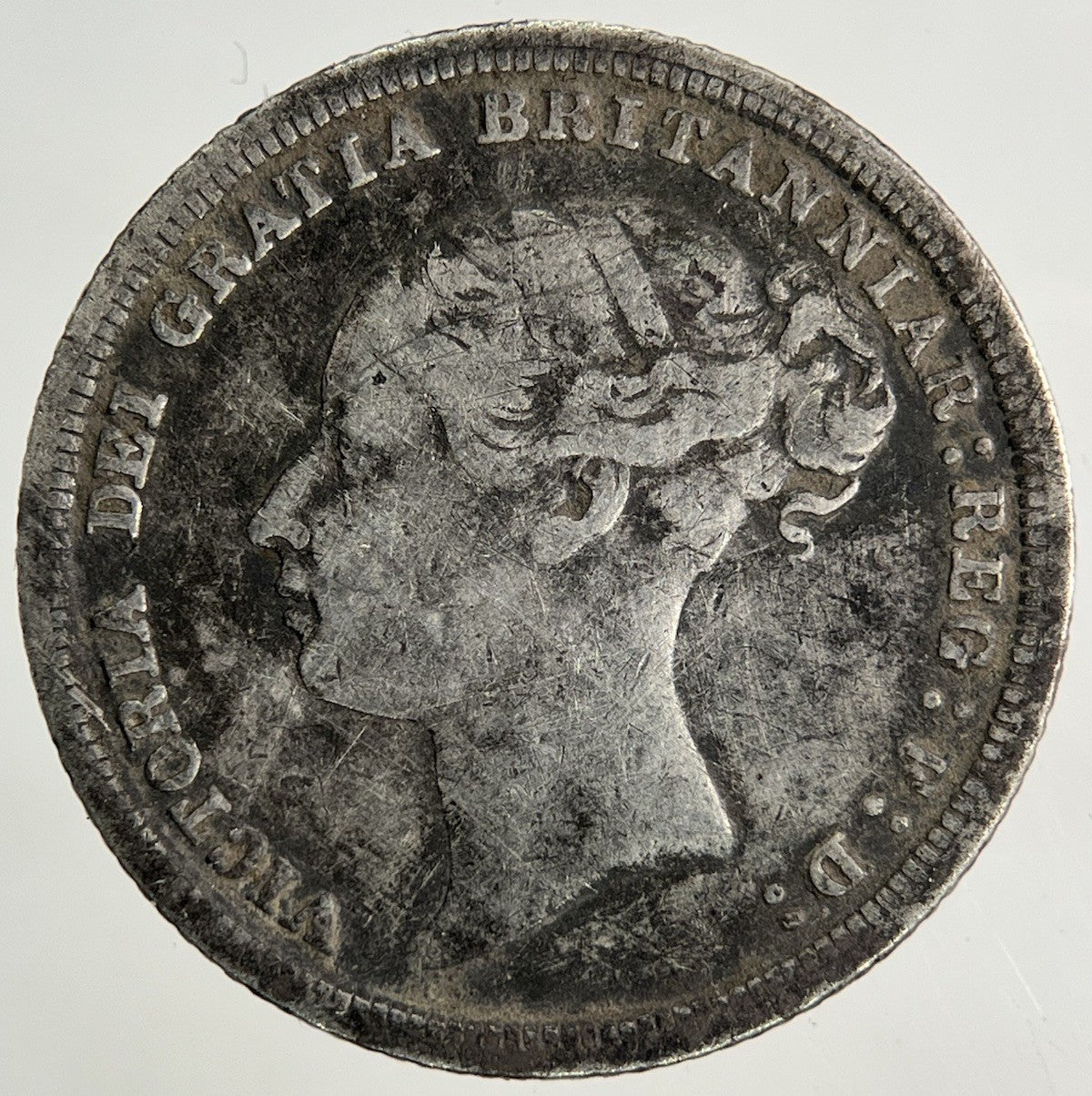 1883 Victoria Sixpence Silver Coin | Collectable Grade