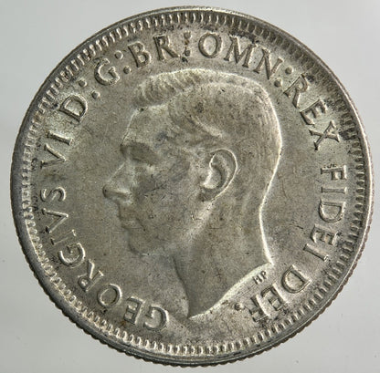 1952 Australia Shilling Silver Coin | Very High Grade