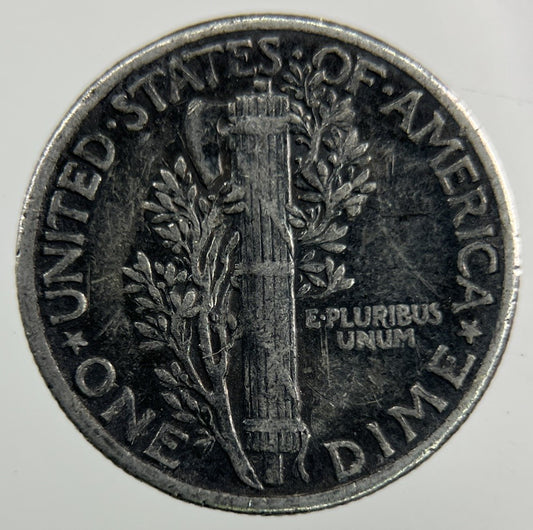 1942 US USA Mercury Dime Silver Coin | Collectable Grade