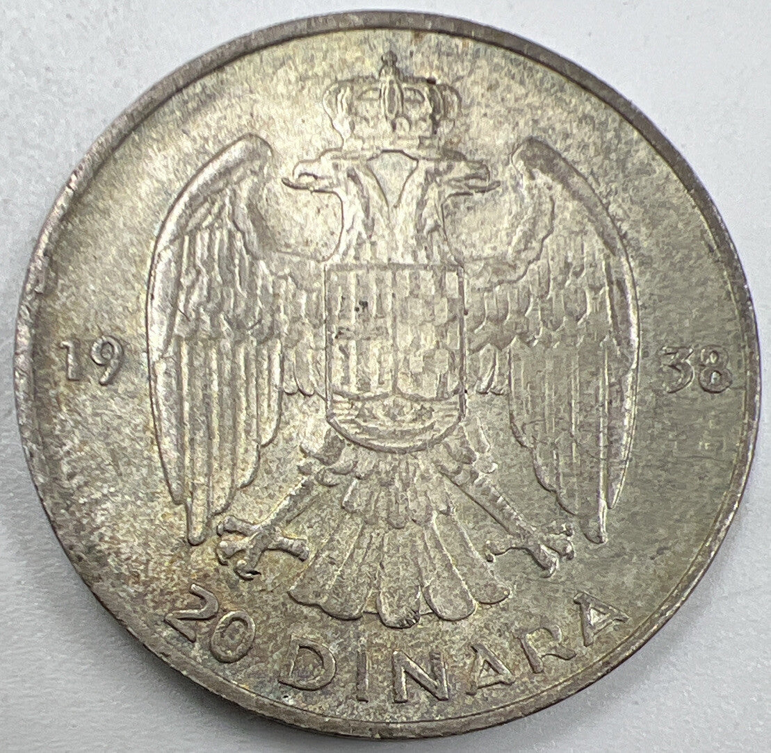 20 Dinara | Yugoslavia Silver Coin | Collectable Grade | a879