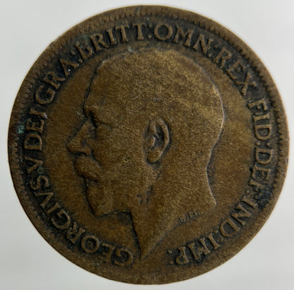 1914 George V Farthing Coin | Collectable Grade