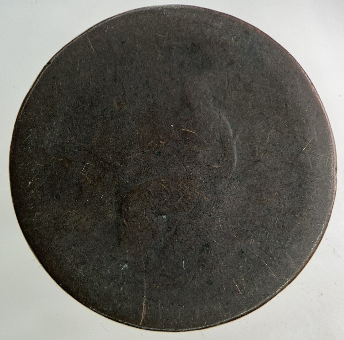 British George III 3rd Half - Penny Coin | Worn Grade