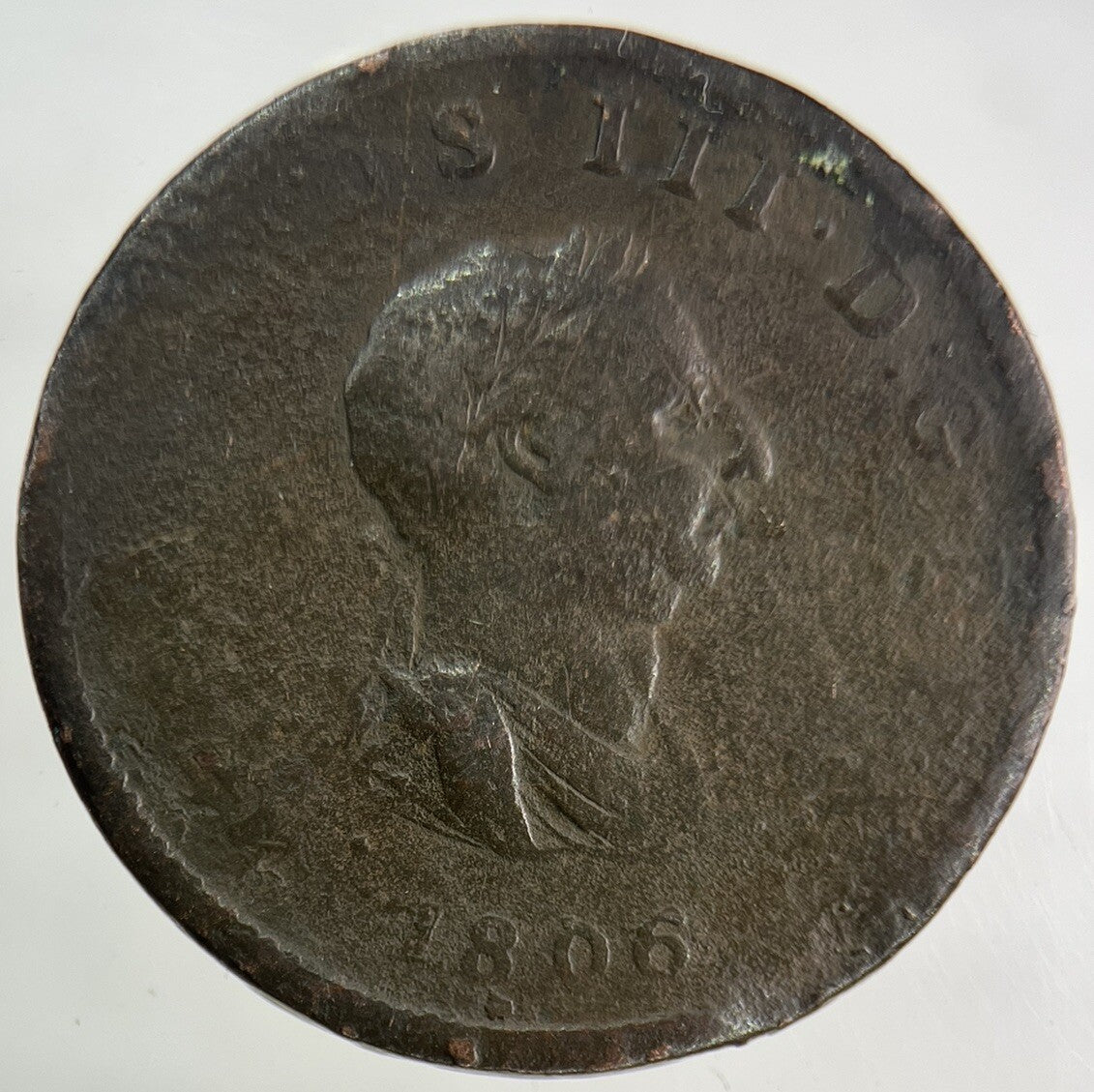 1806 George III 3rd Half - Penny Coin | Collectable Grade