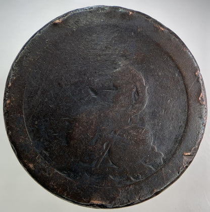 1797 George III 3rd Cartwheel One Penny Coin | Fair Grade