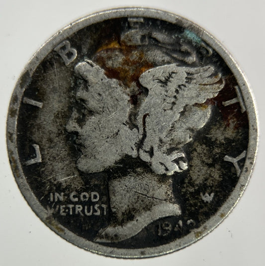 1942 US USA Mercury Dime Silver Coin | Collectable Grade