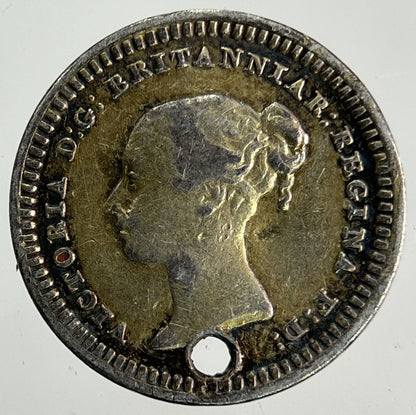 1843 Victoria Three - Half - Pence 1 1/2 Silver Coin | Collectable Grade
