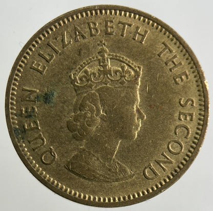 1957 Jersey 1/4 One Fourth Of A Shilling Coin | Fine Collectable Grade