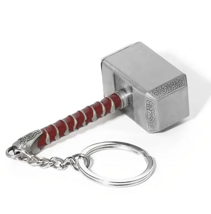 Metal Thor Hammer Shaped Bottle Opener Keyring Premium Keychain Gift UK