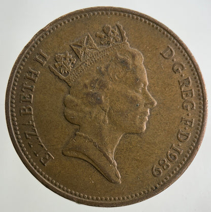 1989 Elizabeth II 2nd 2p Two - Pence Coin | Fine Collectable Grade