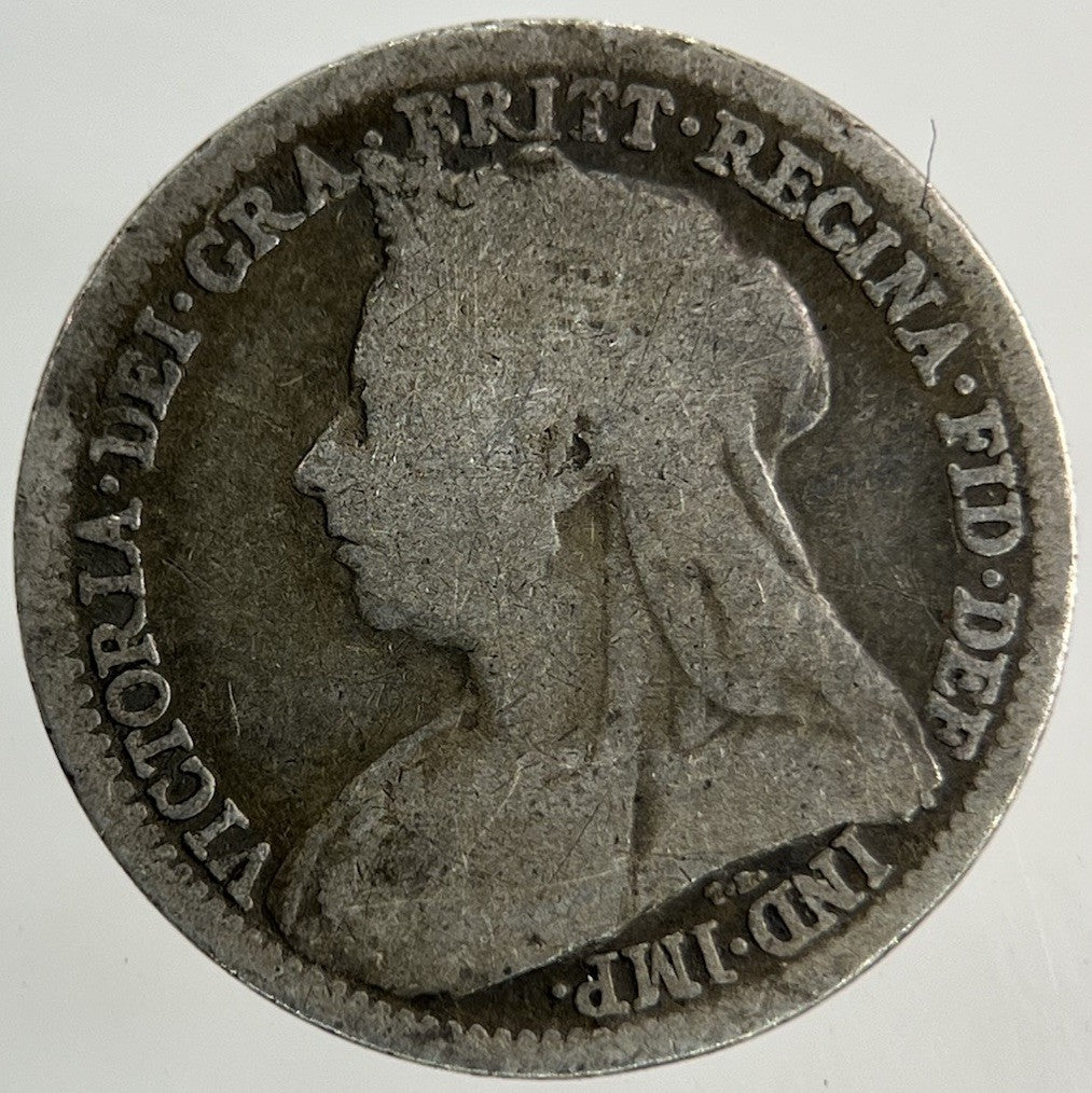 1899 Victoria Threepence Silver Coin | Collectable Grade
