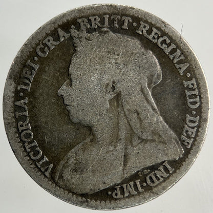 1899 Victoria Threepence Silver Coin | Collectable Grade