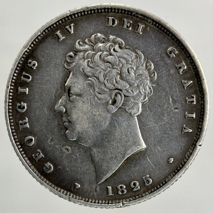 1825 George IV Shilling Silver Coin | Very High Grade