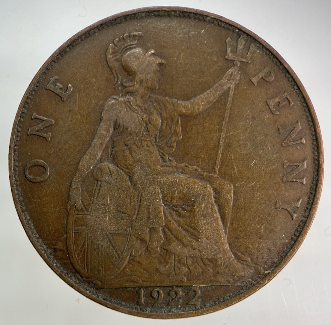 1922 George V One Penny Coin | Collectable Grade