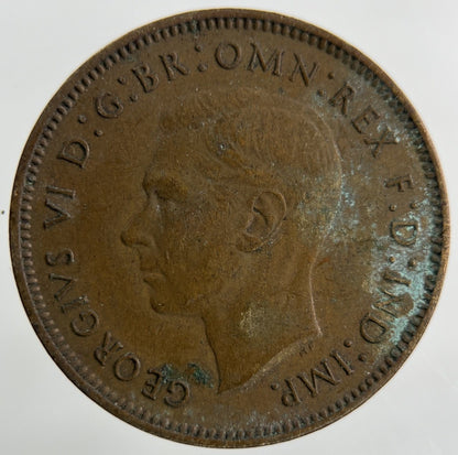 1940 George VI Wren Farthing Coin | Collectable Grade