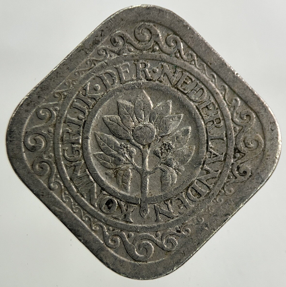 1929 Netherlands 5 Cents Coin | Fine Collectable Grade