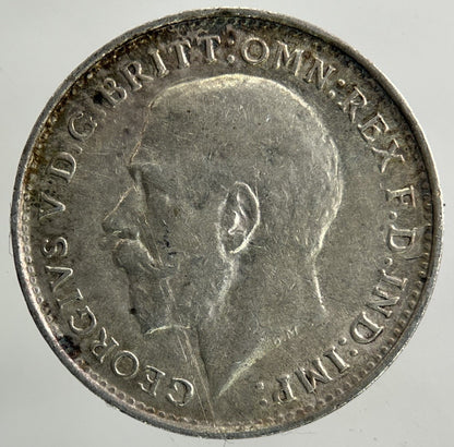 1919 George V Threepence Silver Coin | Very High Grade