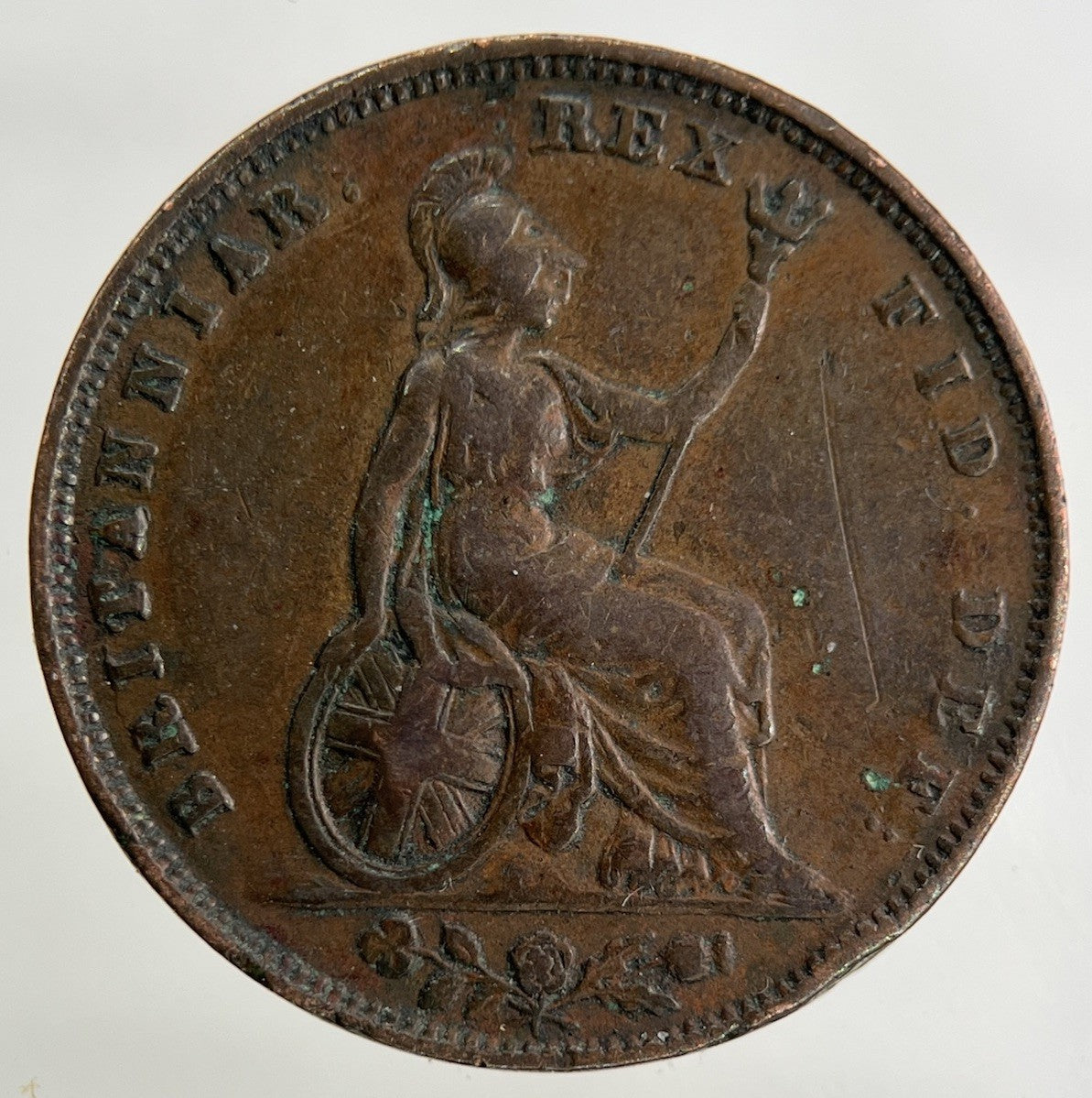 1826 George IV Farthing Coin | Very High Grade