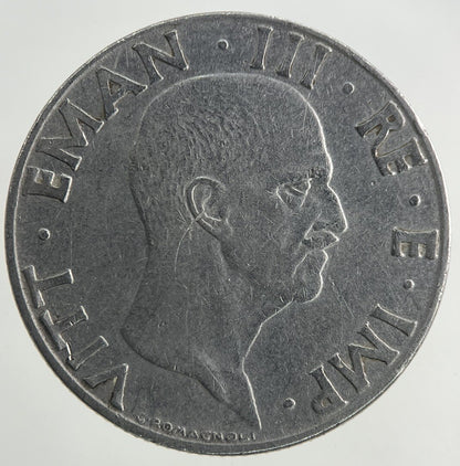 1940 Italy 50 Centesimi Coin | Fine Collectable Grade