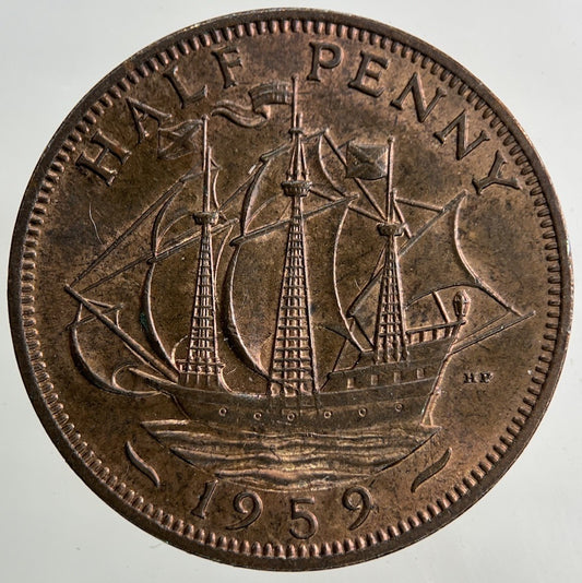 1959 Elizabeth II 2nd Half - Penny Coin | Very High Grade