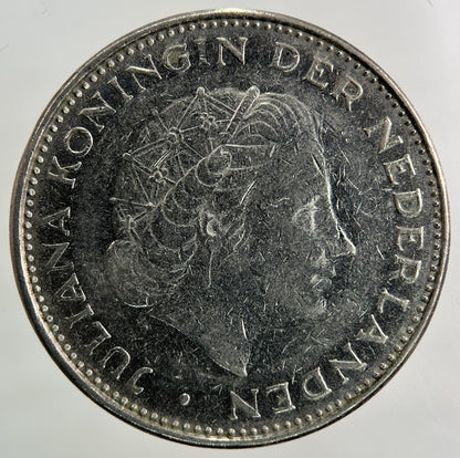 1978 Netherlands 2 1/2 Gulden Coin | Collectable Grade