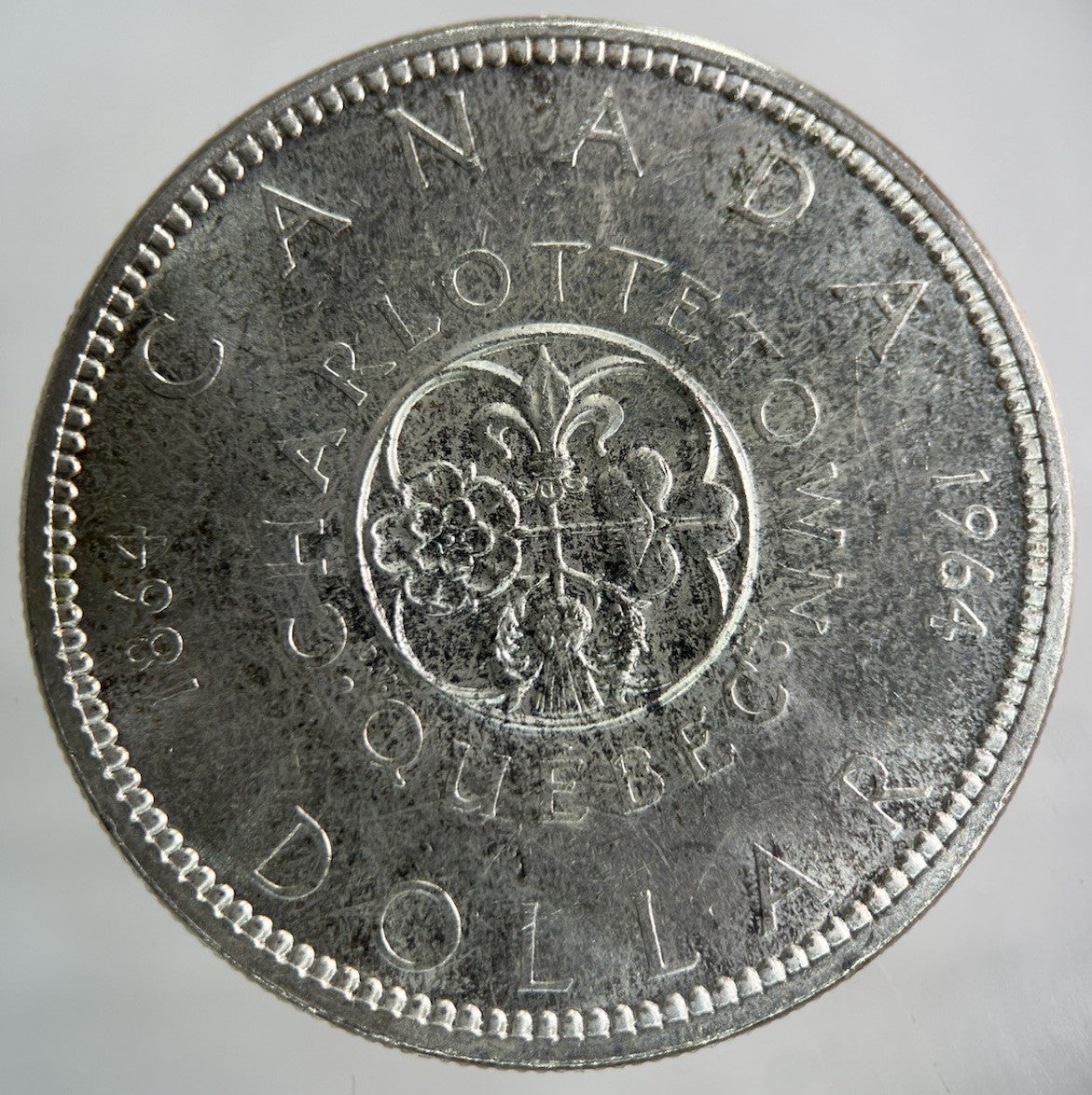 1964 Canada One Dollar Silver Coin | Fine Collectable Grade