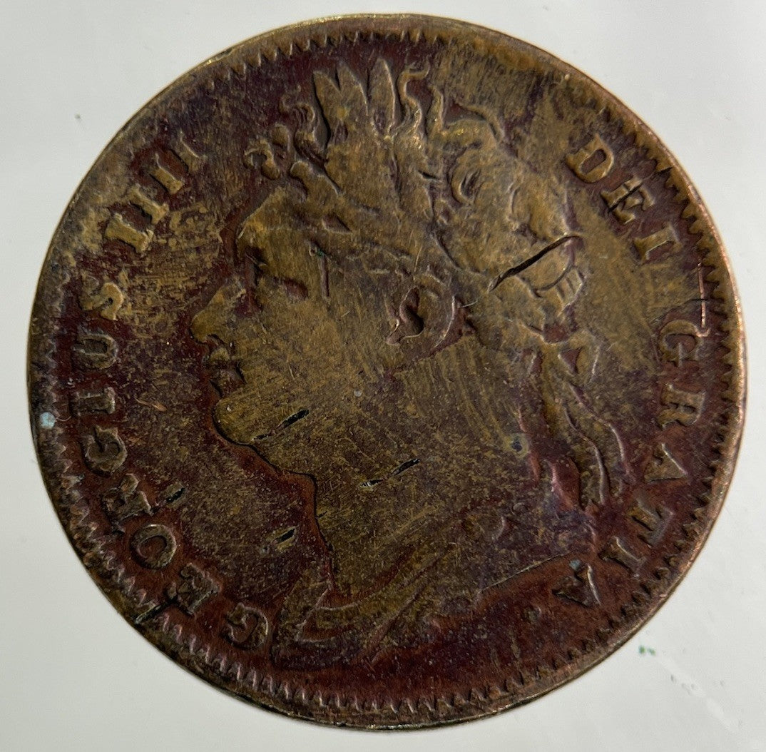 1826 George IV Farthing Coin | Collectable Grade