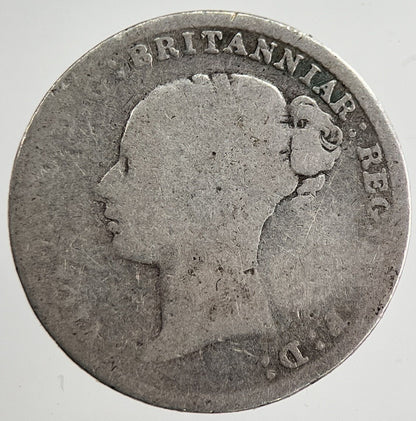 1883 Victoria Threepence Silver Coin | Collectable Grade | a8819