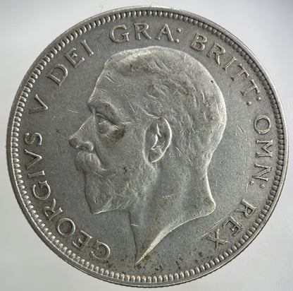 1936 George V Half - Crown Silver Coin | Very High Grade
