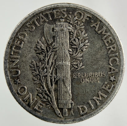 1938 US USA Mercury Dime Silver Coin | Collectable Grade