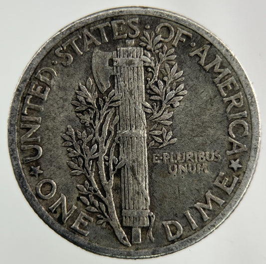 1938 US USA Mercury Dime Silver Coin | Collectable Grade
