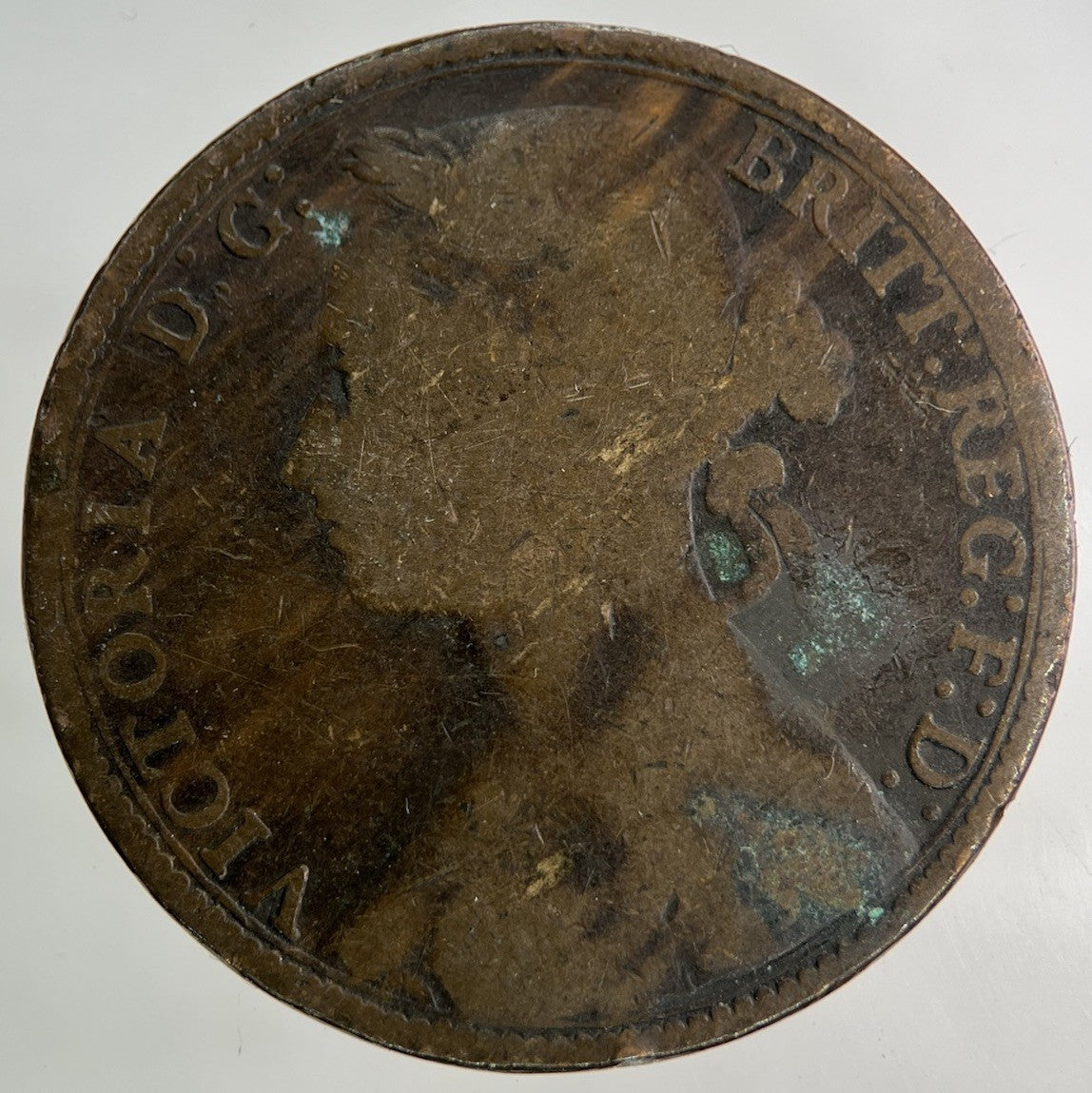 1879 Victoria One Penny Coin | Collectable Grade