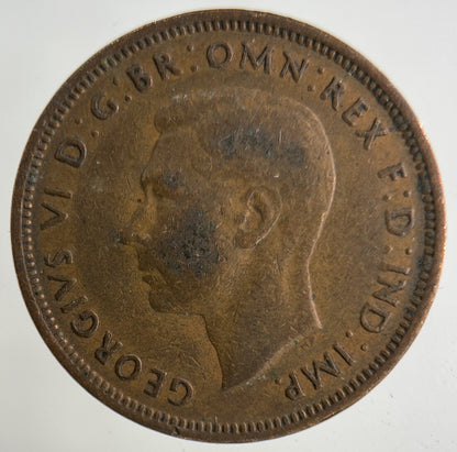 1944 George VI Half - Penny Coin | Collectable Grade