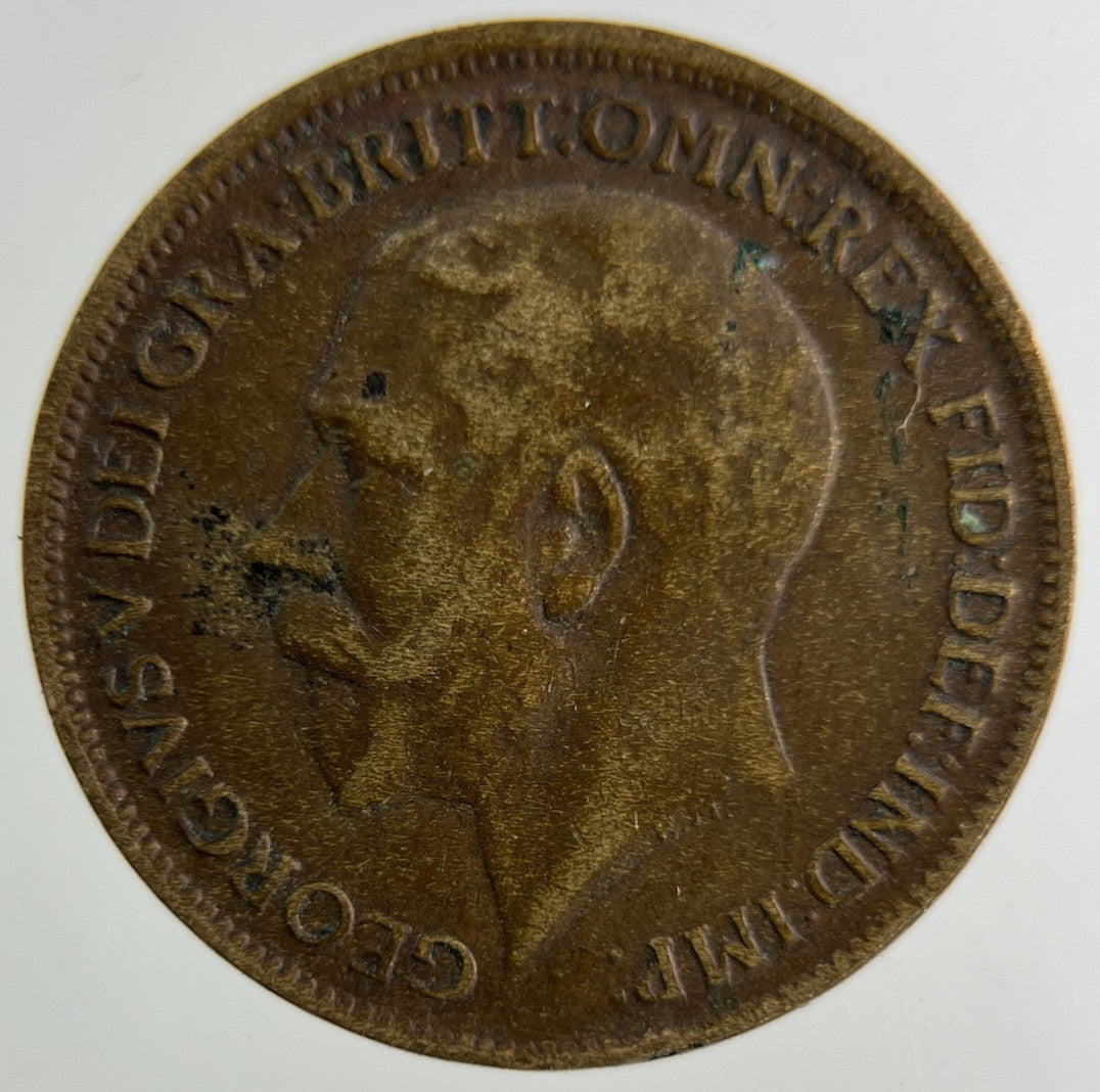 1920 George V Farthing Coin | Collectable Grade