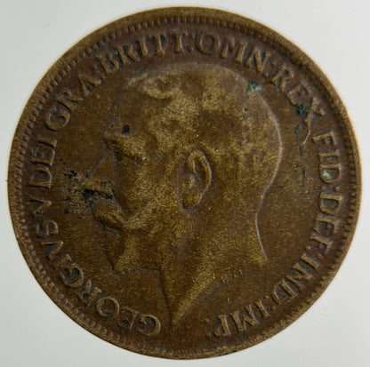 1920 George V Farthing Coin | Collectable Grade