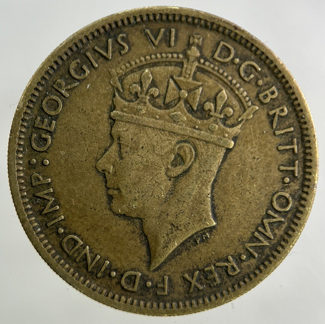 1939 West Africa Shilling Coin | Fine Collectable Grade