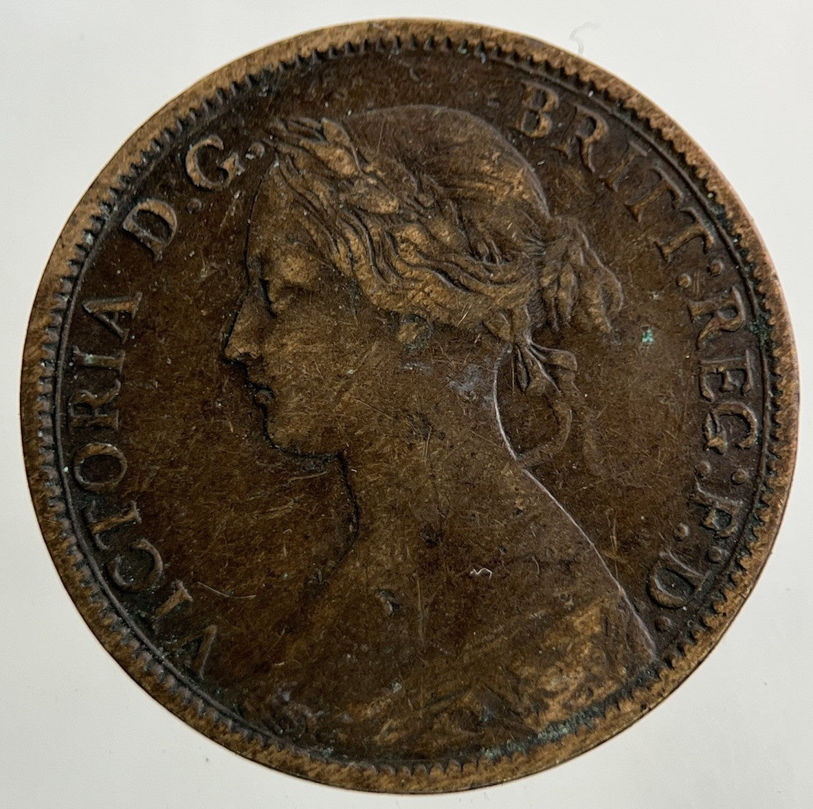 1860 Victoria Farthing Coin | Collectable Grade