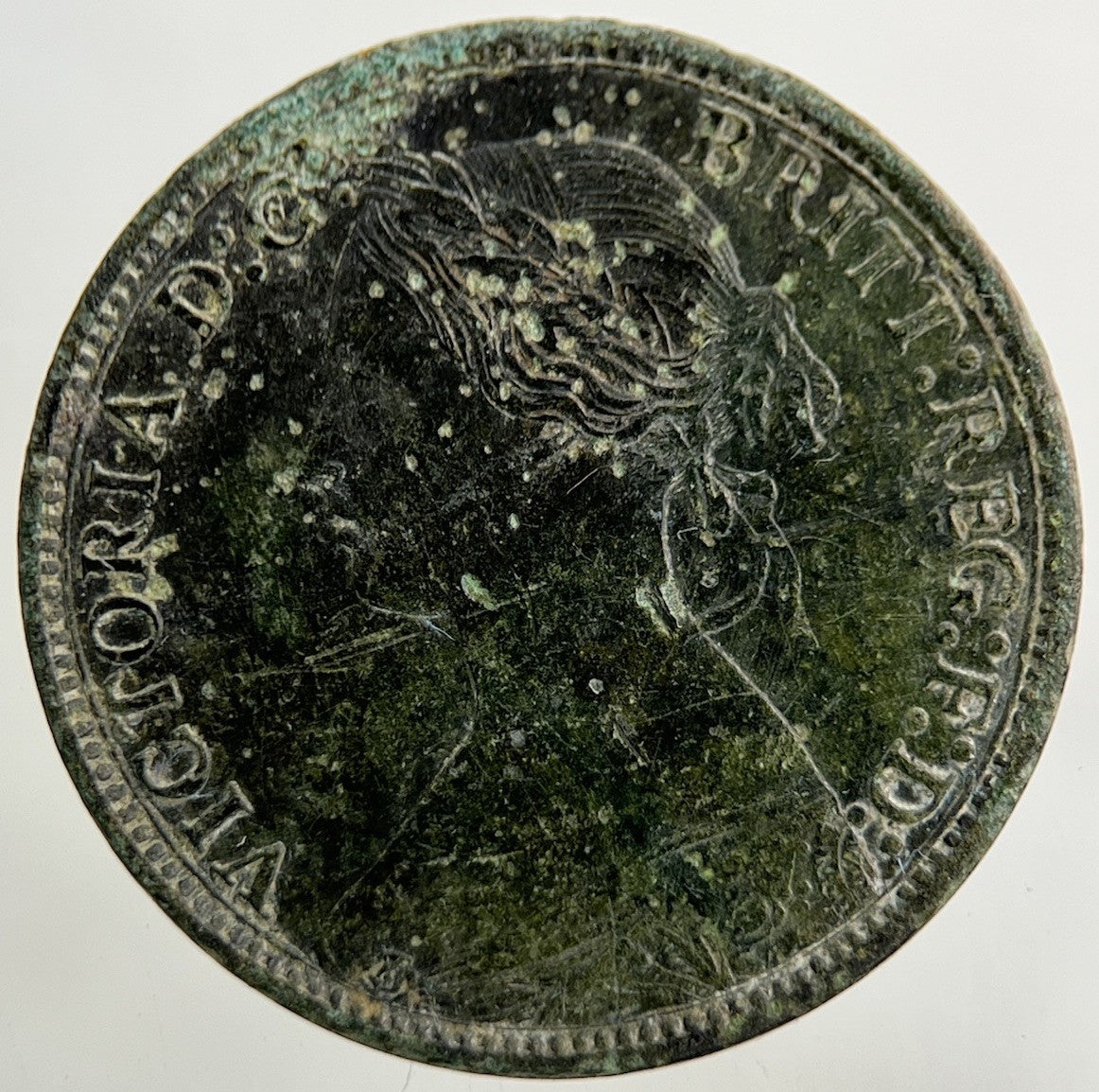 1869 Victoria Farthing Coin | Fine Collectable Grade