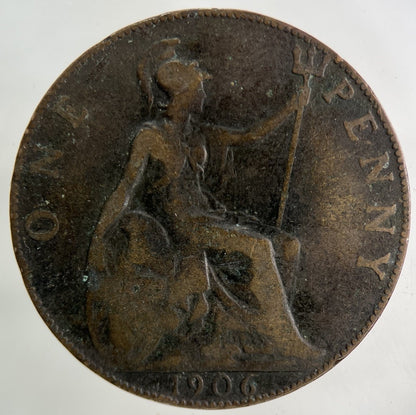 1906 Edward VII One Penny Coin | Collectable Grade