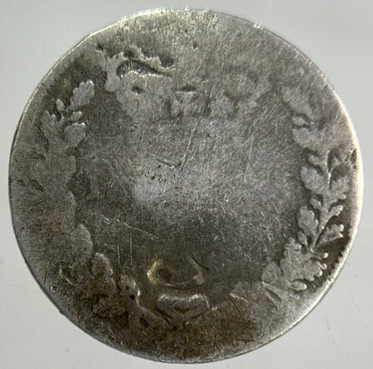 British Victoria Threepence Silver Coin | Worn Grade