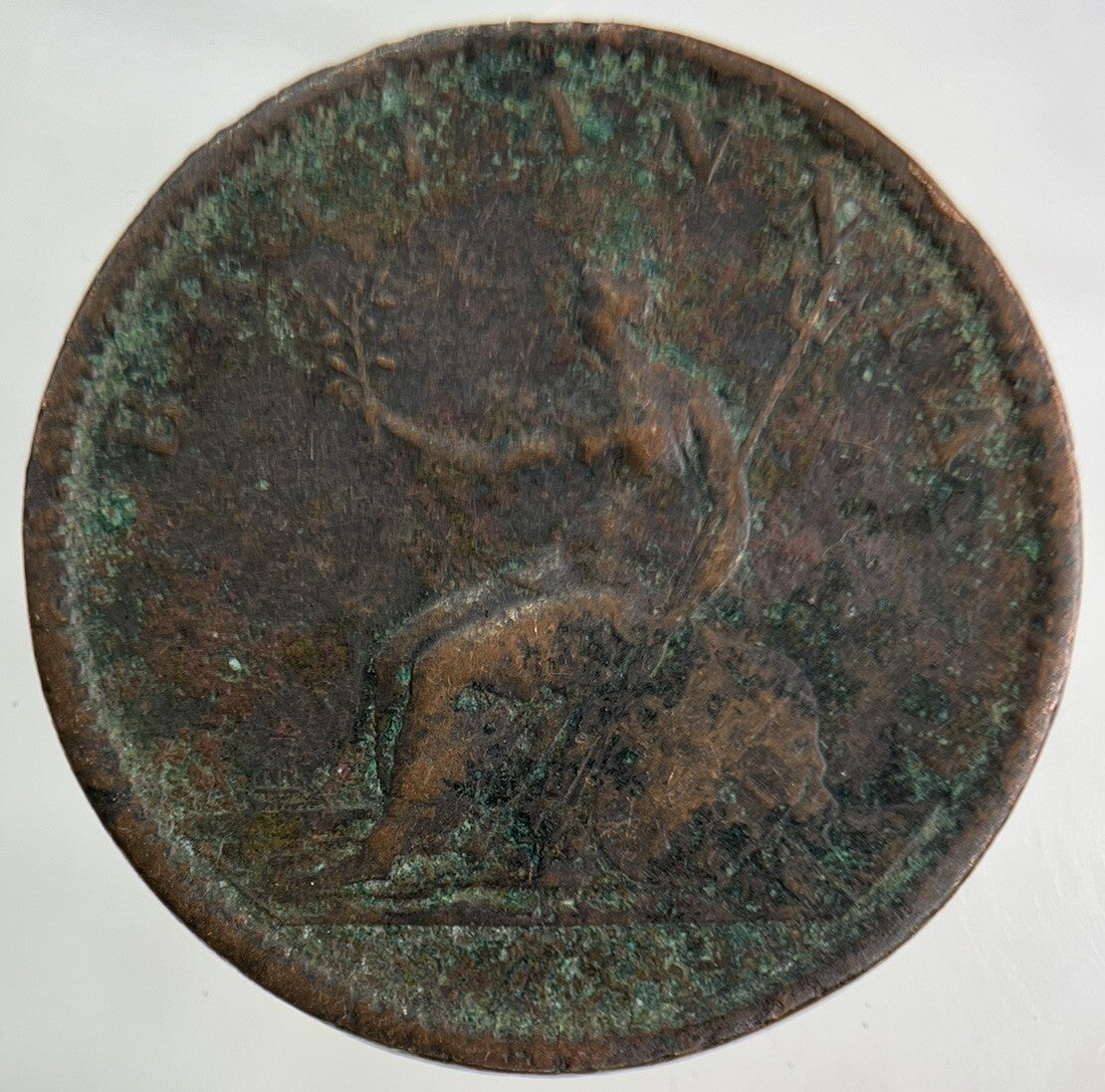 1807 George III 3rd Half - Penny Coin | Fine Collectable Grade