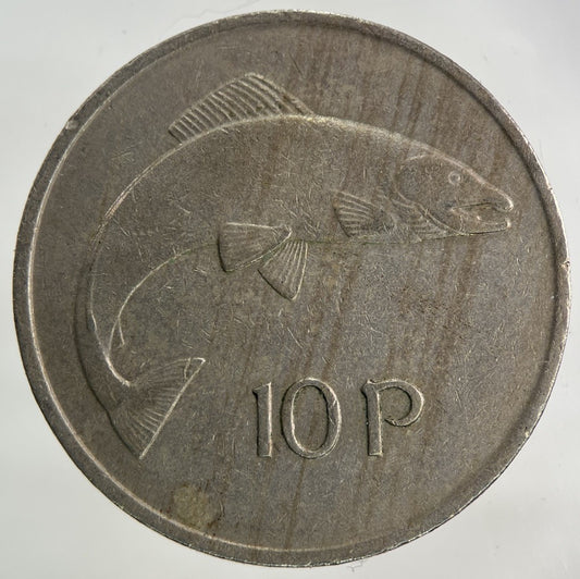 1975 Irish 10p Ten - Pence Coin | Fine Collectable Grade