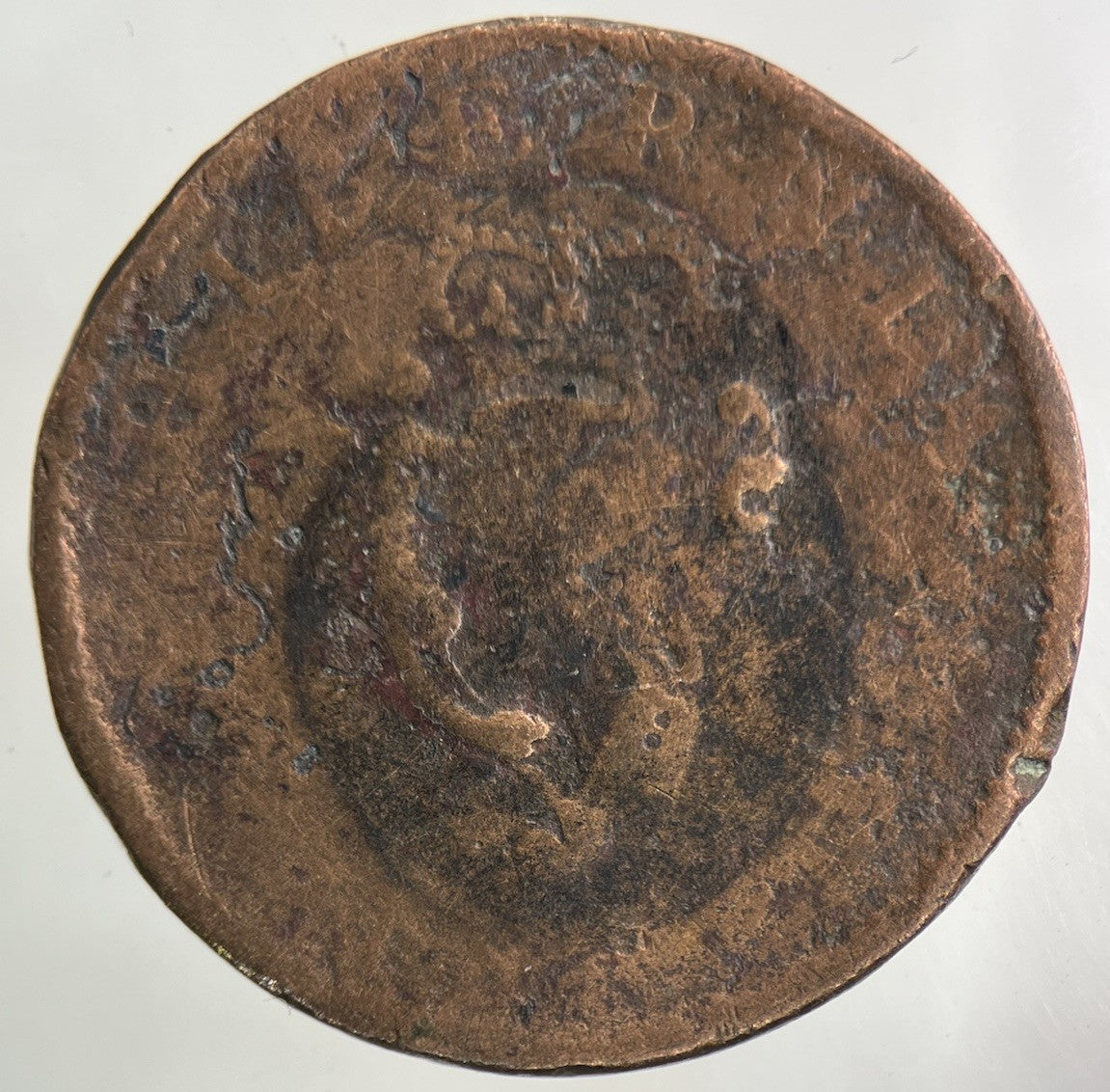1806 Irish Half - Penny Coin | Fair Grade