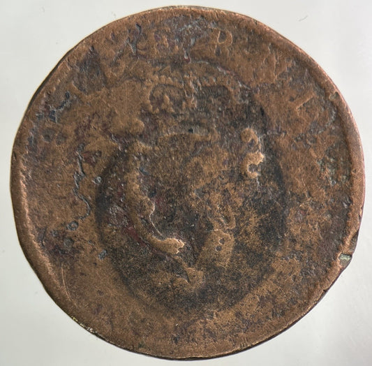 1806 Irish Half - Penny Coin | Fair Grade